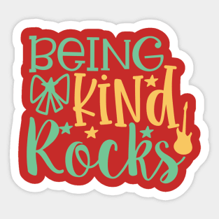 Being Kind Rocks Sticker